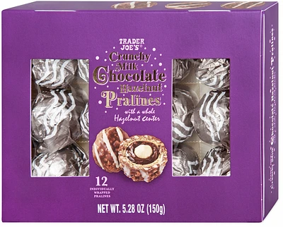 Crunchy Milk Chocolate Hazelnut Pralines