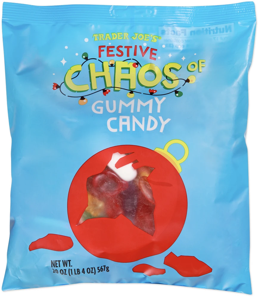 Festive Chaos of Gummy Candy