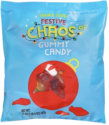 Festive Chaos of Gummy Candy