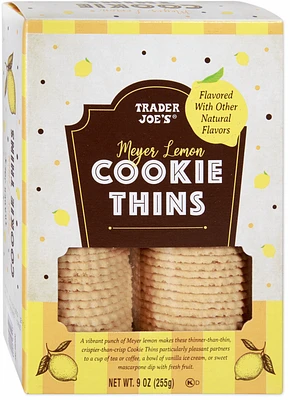 Meyer Lemon Cookie Thins