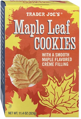 Maple Leaf Cookies