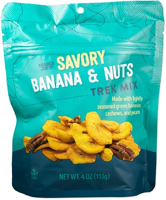 Savory Banana & Nuts Trek Mix