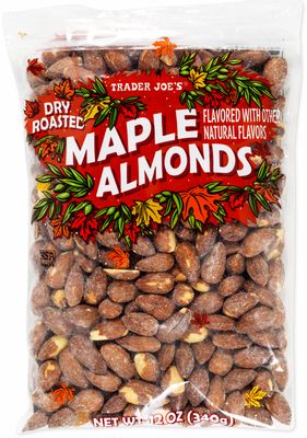 Dry Roasted Maple Almonds
