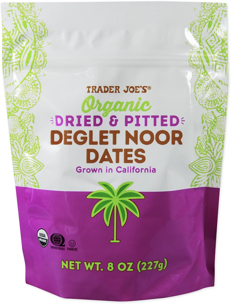 Organic Dried & Pitted Deglet Noor Dates