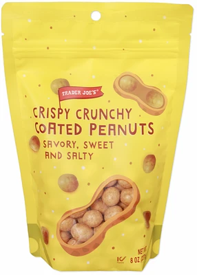 Crispy, Crunchy Coated Peanuts