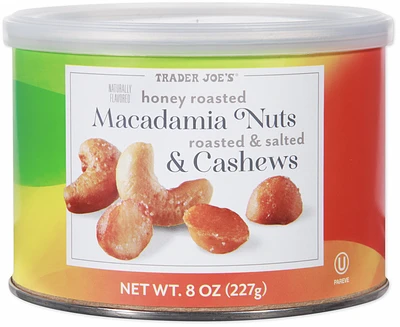 Honey Roasted Macadamia Nuts & Cashews