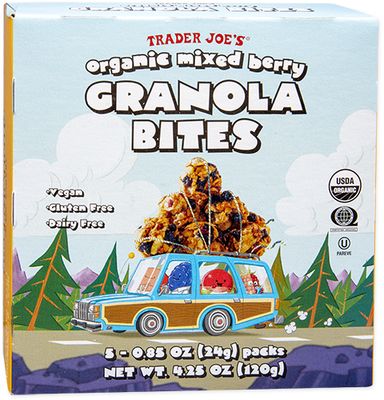 Organic Mixed Berry Granola Bites