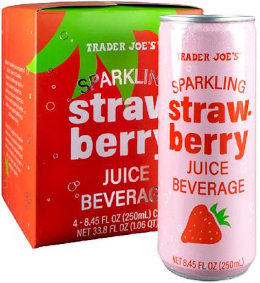 Sparkling Strawberry Juice