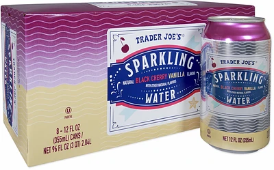 Black Cherry Vanilla Sparkling Water