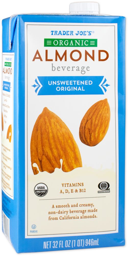 Organic Unsweetened Almond Beverage