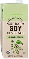 Organic Non-Dairy Soy Beverage Unsweetened