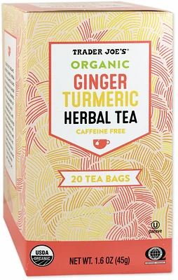 Organic Ginger Turmeric Herbal Tea