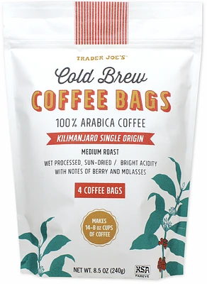 Cold Brew Coffee Bags