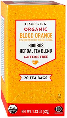 Organic Blood Orange Rooibos Herbal Tea Blend