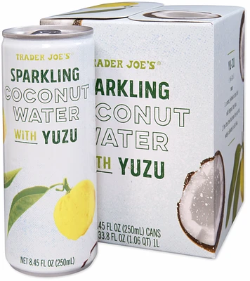 Sparkling Coconut Water with Yuzu