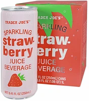 Sparkling Strawberry Juice