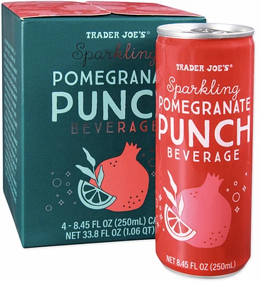 Sparkling Pomegranate Punch Beverage