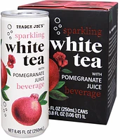 Sparkling White Tea with Pomegranate Juice