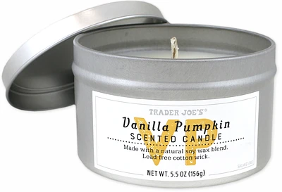 Vanilla Pumpkin Scented Candle