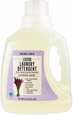 Liquid Laundry Detergent Lavender Scent