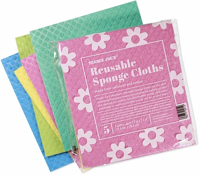 Reusable Sponge Cloths