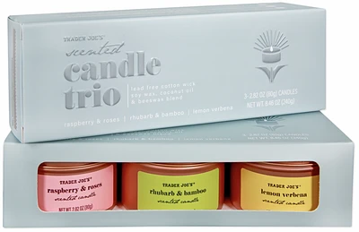 Scented Candle Trio - Spring Edition