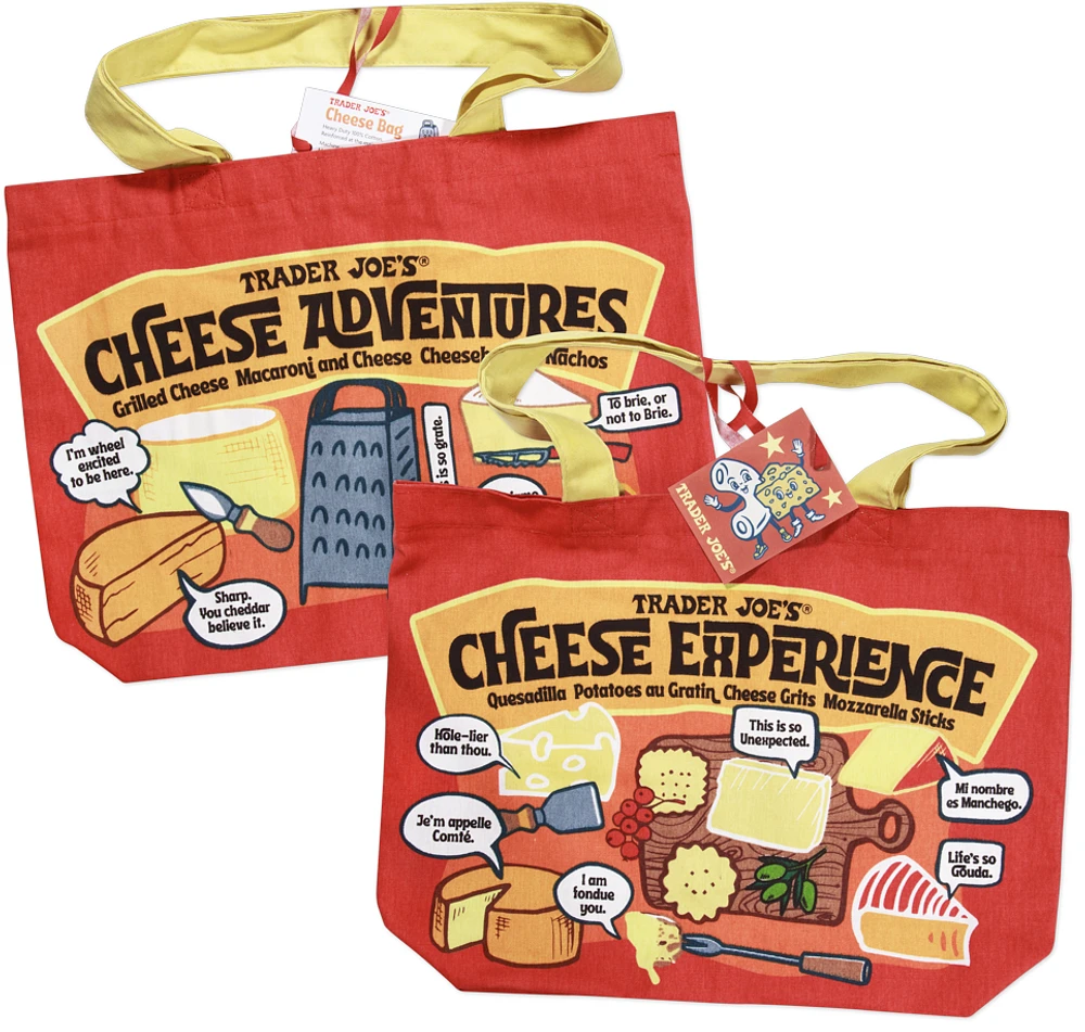 Reusable Bag, Cheese Adventures