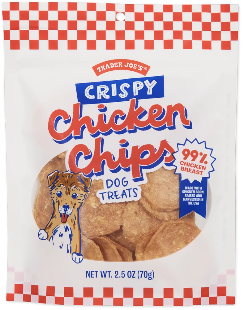 Crispy Chicken Chips Dog Treats