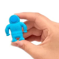 astronaut erasers - set of 3