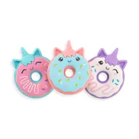 magic bakery unicorn donuts scented erasers - set of 3