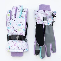 Lilac Terrazzo Gloves (7-10Y)