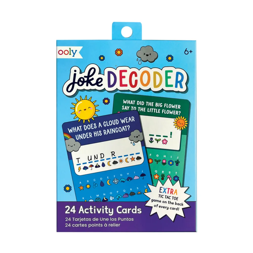 joke decoder activity cards