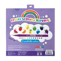 yummy yummy scented markers - set of 12