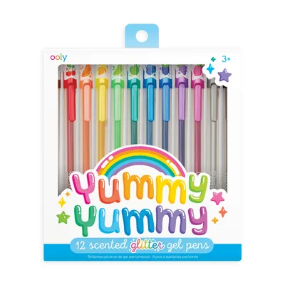 yummy yummy scented glitter gel pens 2.0