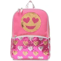 Reversible Sequins Emoji Backpack