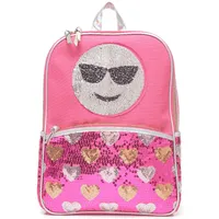 Reversible Sequins Emoji Backpack