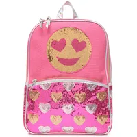 Reversible Sequins Emoji Backpack