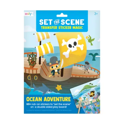 set the scene transfer stickers magic - ocean adventure