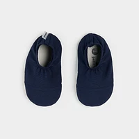 Dress Blues Ribbed Swim Slippers