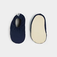 Dress Blues Ribbed Swim Slippers