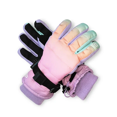 Pastel Ombre Ski Glove