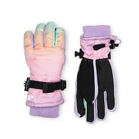 Pastel Ombre Ski Glove