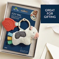 Itzy Pal™ Plush + Teether (Cow)