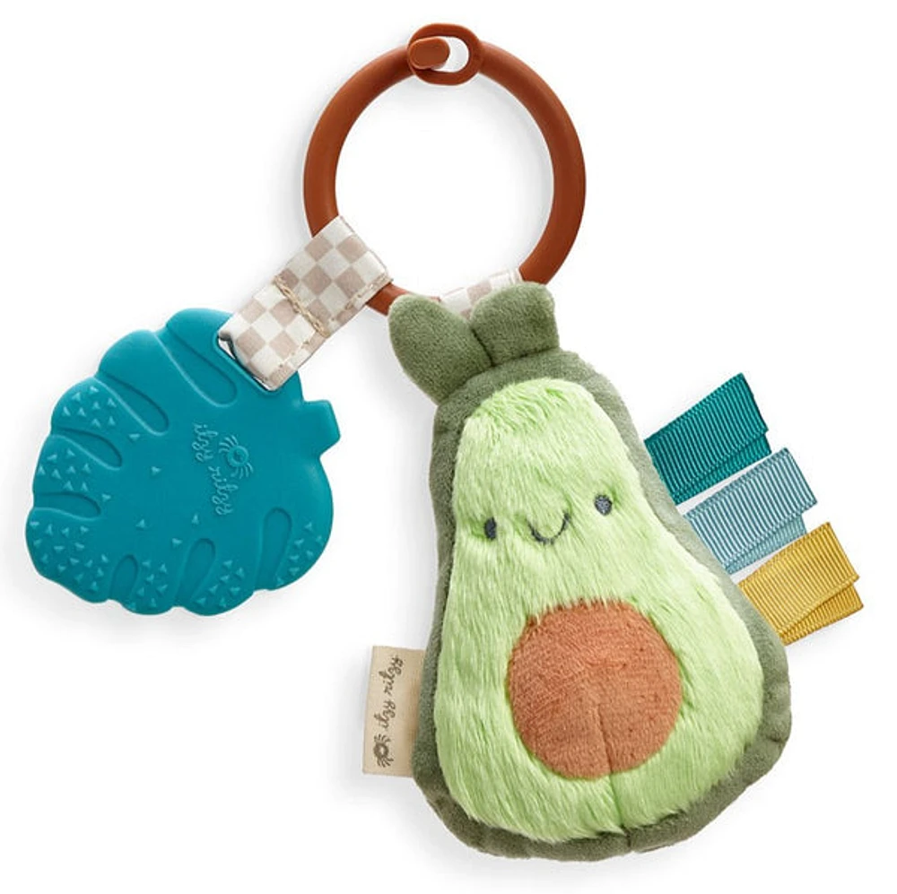 Itzy Pal™ Plush + Teether (Avocado)