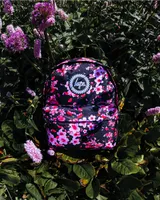 DARK FLORAL BACKPACK