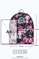 DARK FLORAL BACKPACK