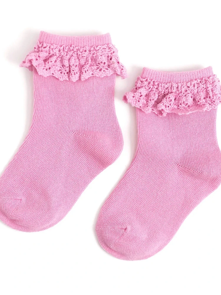 Sweet Pea Lace Midi Sock