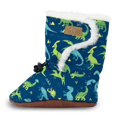 Stay-Put Winter Booties | Dinoland