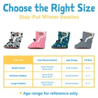 Stay-Put Winter Booties | Pink Rainbows