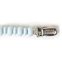 Light Blue Pacifier Clip